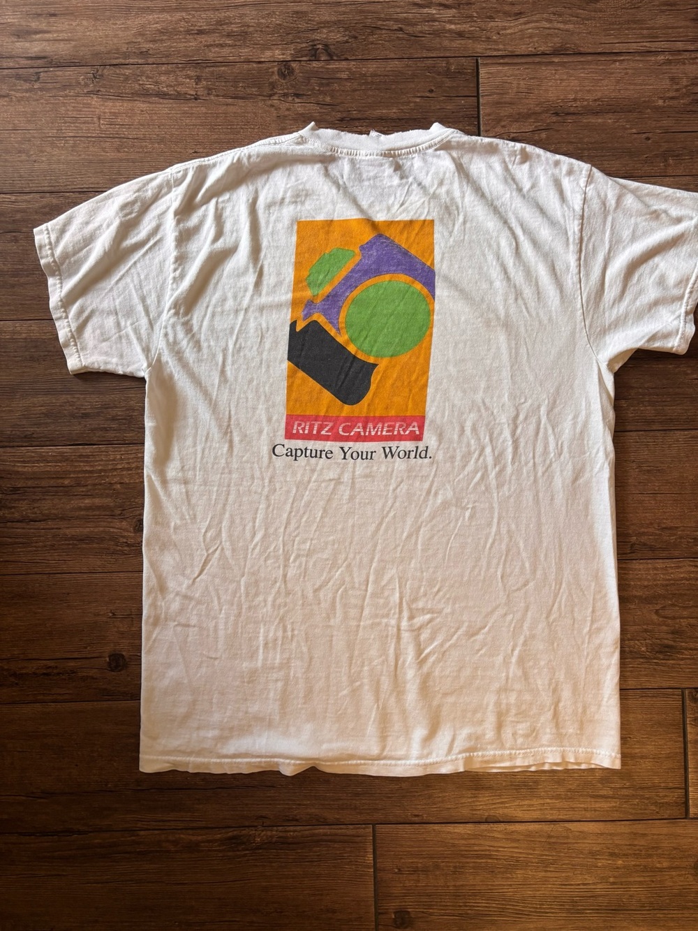 Vintage ritz camera graphic tee 90s large screen printed